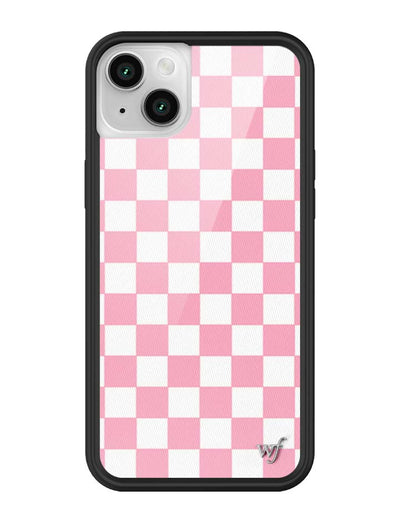 Checkers | Pink iPhone 13 Case