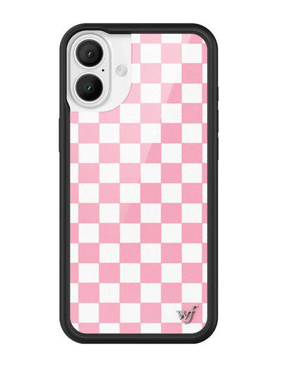 Checkers | Pink iPhone 16 Plus Case