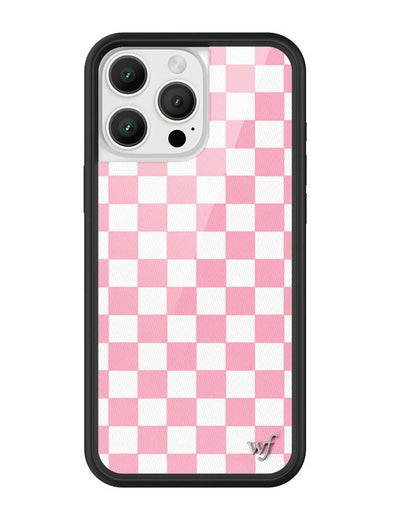 Checkers | Pink iPhone 16 Pro Max Case