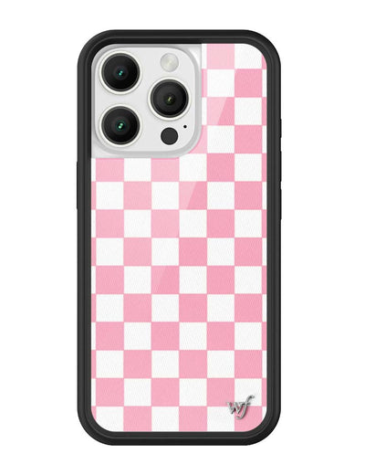 Checkers | Pink iPhone 16 Pro Case