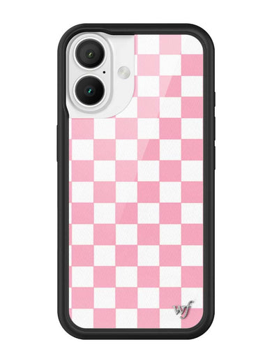 Checkers | Pink iPhone 16 Case