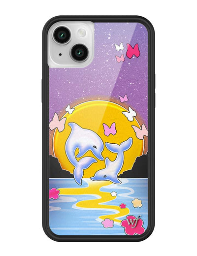 Dolphin Sunset iPhone 14 Case