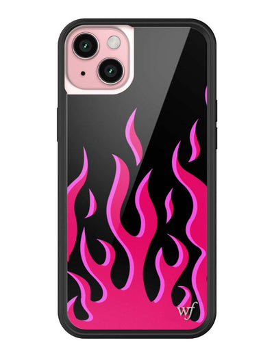 Flames | Black & Red iPhone 15 Plus Case