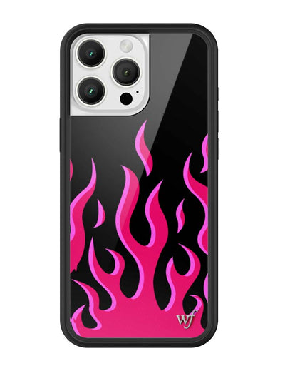 Flames | Black & Red iPhone 16 Pro Max Case