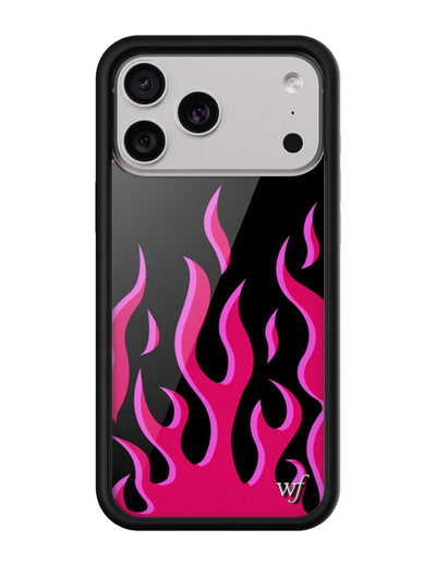 Flames | Black & Red iPhone 17 Pro Max Case