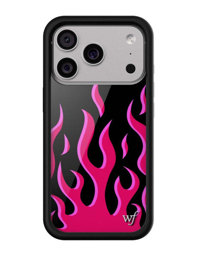 Flames | Black & Red iPhone 17 Pro Case