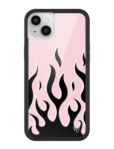 Flames | Pink & Black iPhone 13 Case
