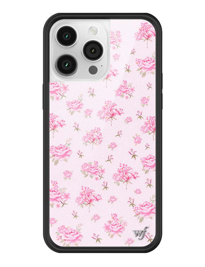 Forget Me Not Floral | Pink iPhone 14 Pro Max Case