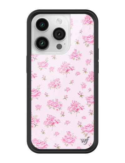 Forget Me Not Floral | Pink iPhone 14 Pro Case