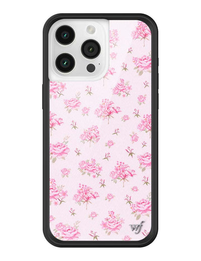 Forget Me Not Floral | Pink iPhone 15 Pro Max Case