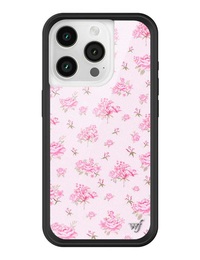 Forget Me Not Floral | Pink iPhone 15 Pro Case