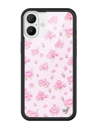 Forget Me Not Floral | Pink iPhone 16 Plus Case
