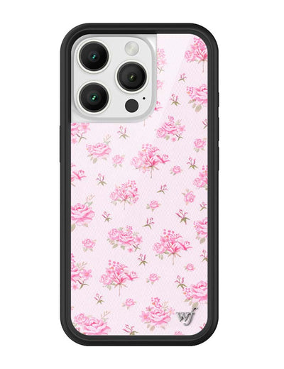 Forget Me Not Floral | Pink iPhone 16 Pro Case