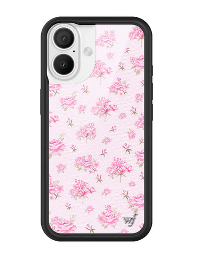 Forget Me Not Floral | Pink iPhone 16 Case