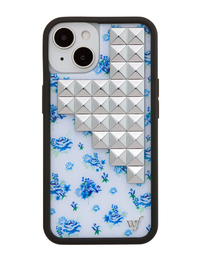 Forget Me Not Floral Stud iPhone 13 Case