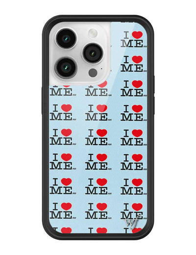I Heart Me | Blue iPhone 14 Pro Case