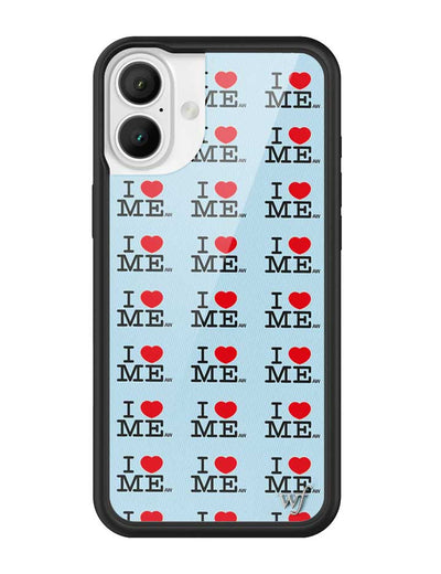 I Heart Me | Blue iPhone 16 Plus Case