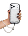 Pearl Wristlet | White