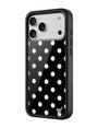 Polka Dot | Black and White iPhone Case