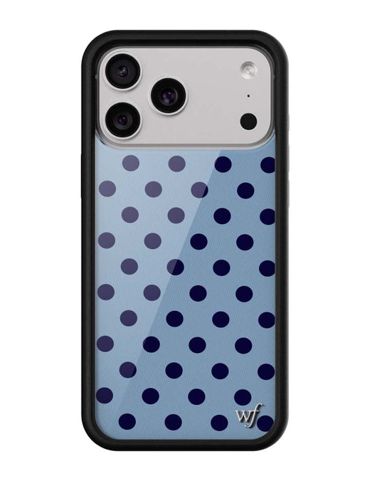 Polka Dot | Blue and Navy Blue iPhone 17e Case