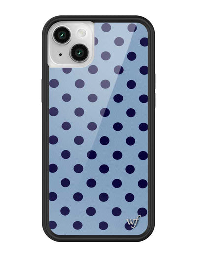 Polka Dot | Blue and Navy Blue iPhone 13 Case