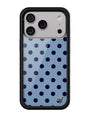 Polka Dot | Blue and Navy Blue iPhone Case