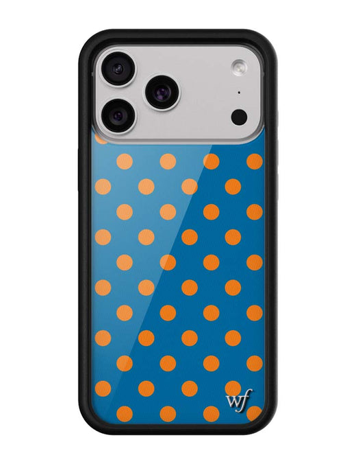 Polka Dot | Blue and Orange iPhone 17e Case