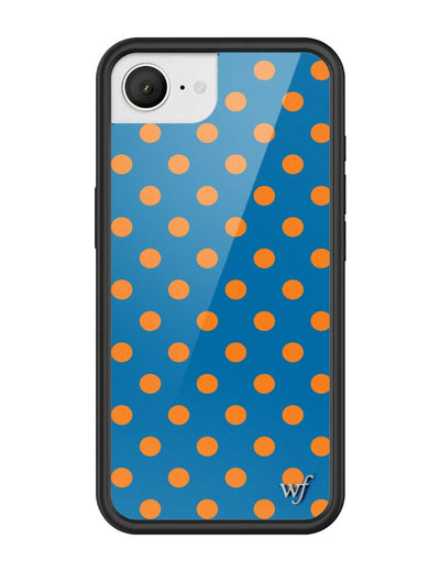 Polka Dot | Blue and Orange iPhone 16e Case