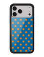 Polka Dot | Blue and Orange iPhone Case