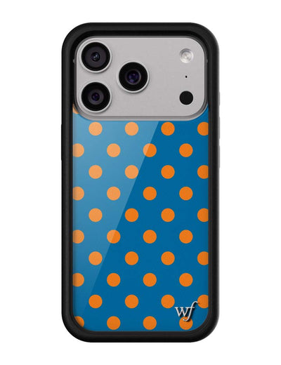 Polka Dot | Blue and Orange iPhone 17 Pro Case