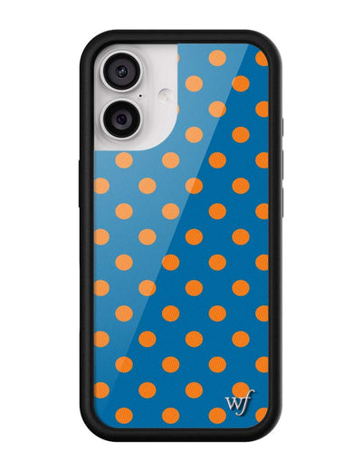 Polka Dot | Blue and Orange iPhone 17 Case