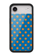 Polka Dot | Blue and Orange iPhone Case