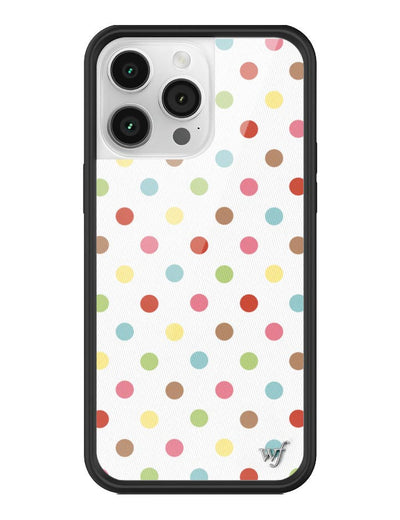 Confetti Polka Dots iPhone 14 Pro Max Case