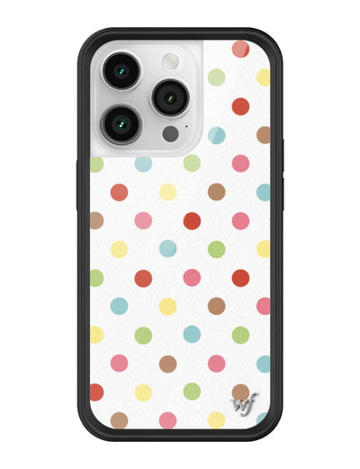 Confetti Polka Dots iPhone 14 Pro Case