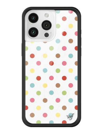 Confetti Polka Dots iPhone 15 Pro Max Case
