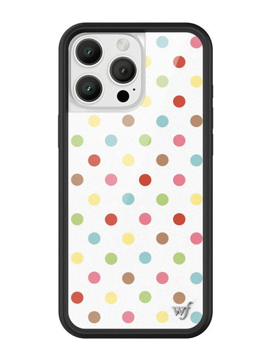 Confetti Polka Dots iPhone 16 Pro Max Case
