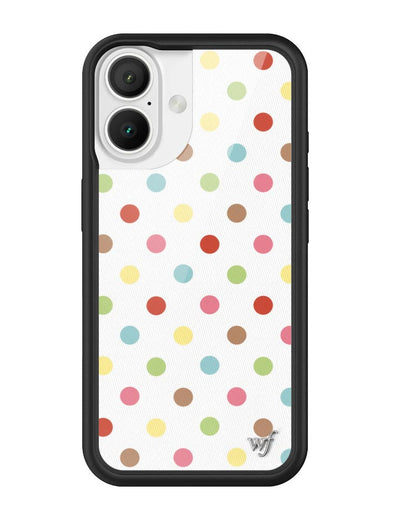 Confetti Polka Dots iPhone 16 Case