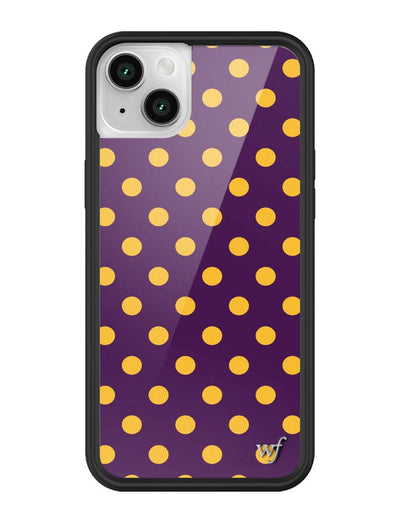 Polka Dot | Purple and Yellow iPhone 14 Case