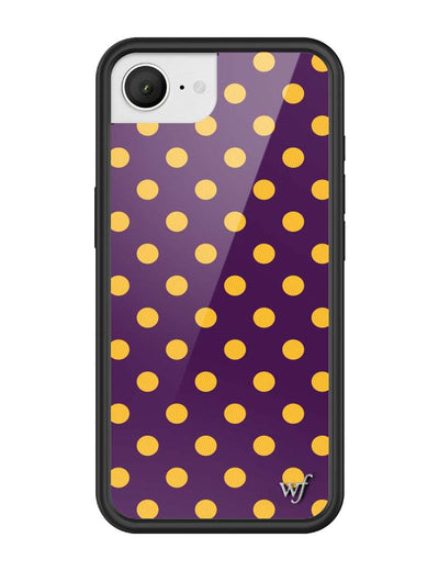 Polka Dot | Purple and Yellow iPhone 16e Case