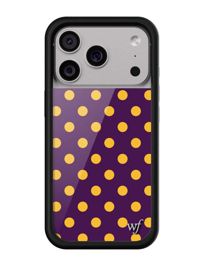 Polka Dot | Purple and Yellow iPhone 17 Pro Case