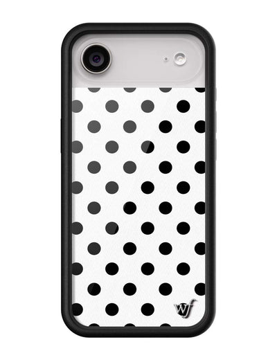 Polka Dot | White and Black iPhone Air Case