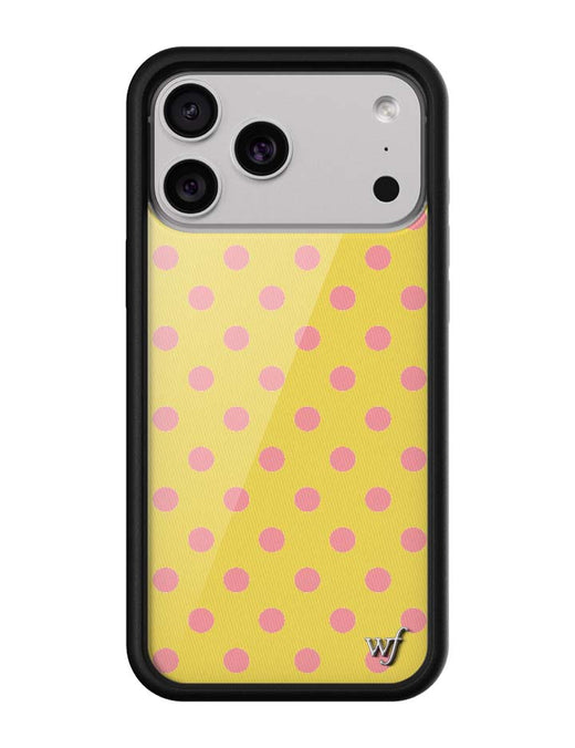 Polka Dot | Yellow and Pink iPhone 16e Case