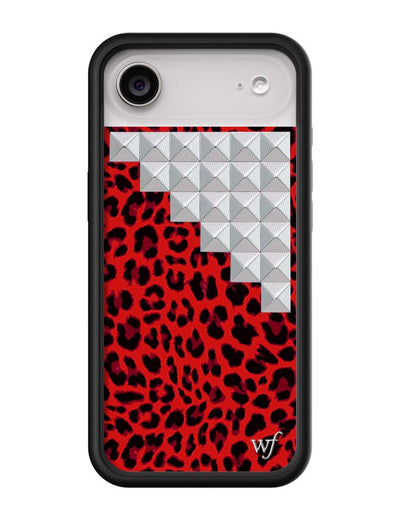 Red Meow Stud iPhone Air Case