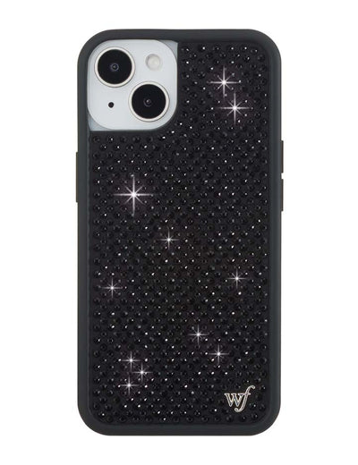 Rhinestone iPhone 14 | Black Case