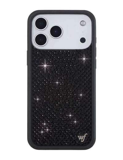 Rhinestone iPhone 17 Pro Max | Black Case