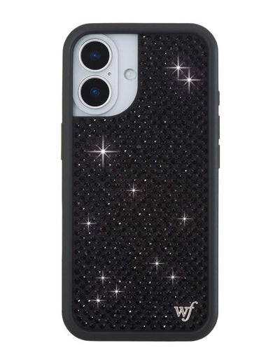 Rhinestone iPhone 17 | Black Case