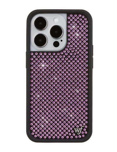 Rhinestone iPhone 14 Pro | Pink Case