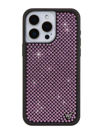 Rhinestone iPhone 15 Pro Max | Pink Case