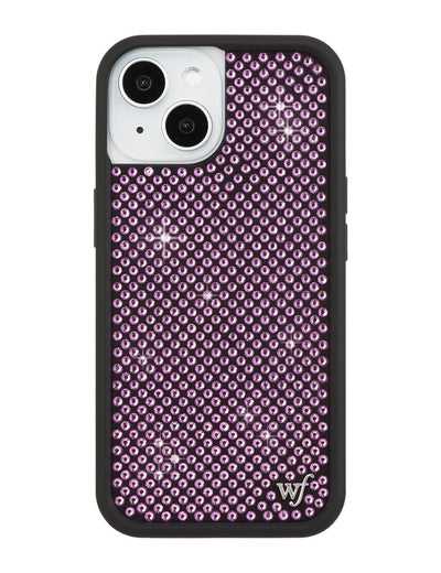 Rhinestone iPhone 15 | Pink Case