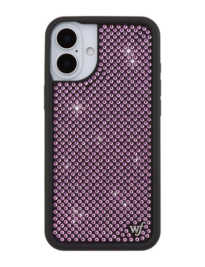 Rhinestone iPhone 16 Plus | Pink Case